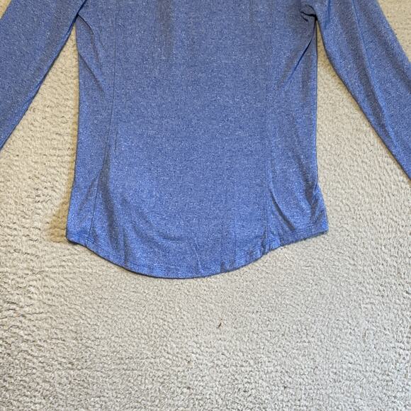 Under Armour Womens Activewear Sweater Small 1/4 Zip Collared Blue Lightweight - Picture 12 of 16